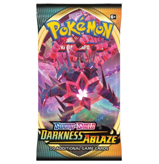 Pokémon TCG: Sword & Shield - Darkness Ablaze Booster Pack // 10 Cards - (ENG)