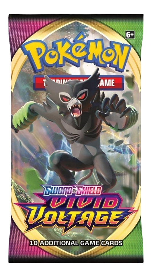 Pokémon TCG: Sword & Shield - Vivid Voltage Booster Pack // 10 Cards - (ENG)