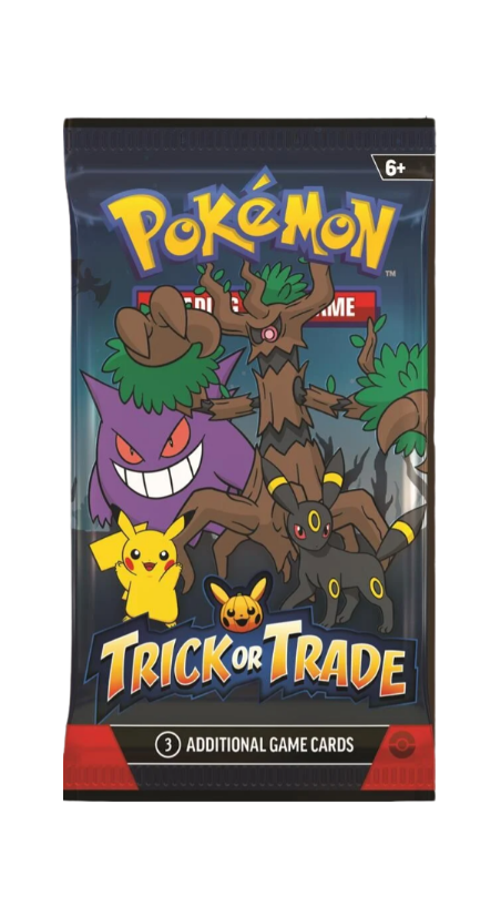 Pokémon TCG: Trick or Trade 2024 (Halloween Edition) BOOster Pack // 3 Cards - (ENG)