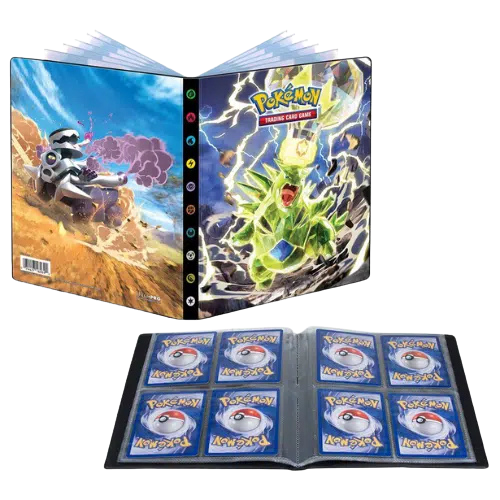 Pokémon TCG: Tyranitar & Revavroom 4-Pocket Portfolio (Holds 80+ Cards)