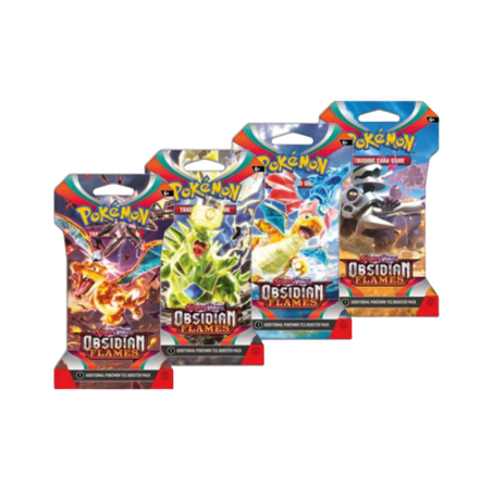 Pokémon TCG: Scarlet & Violet - Obsidian Flames Sleeved Booster Pack (10 Cards) - (ENG)