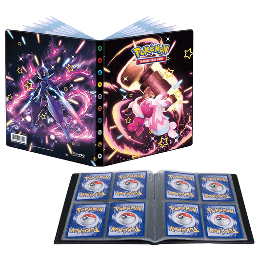 Pokémon TCG: Paldean Fates 4-Pocket Portfolio - Shiny Tinkaton & Shiny Ceruledge