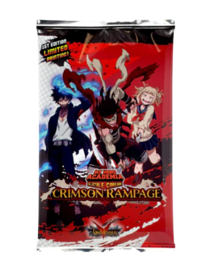 UniVersus CCG: My Hero Academia - Crimson Rampage Booster Pack (10 Cards) - (ENG)
